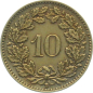 Preview: 10 Rappen 1919 B Messing